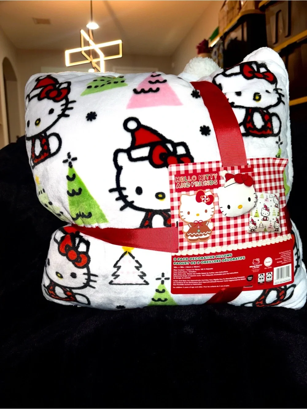 Sanrio Hello Kitty Holiday Plush Pillow Set